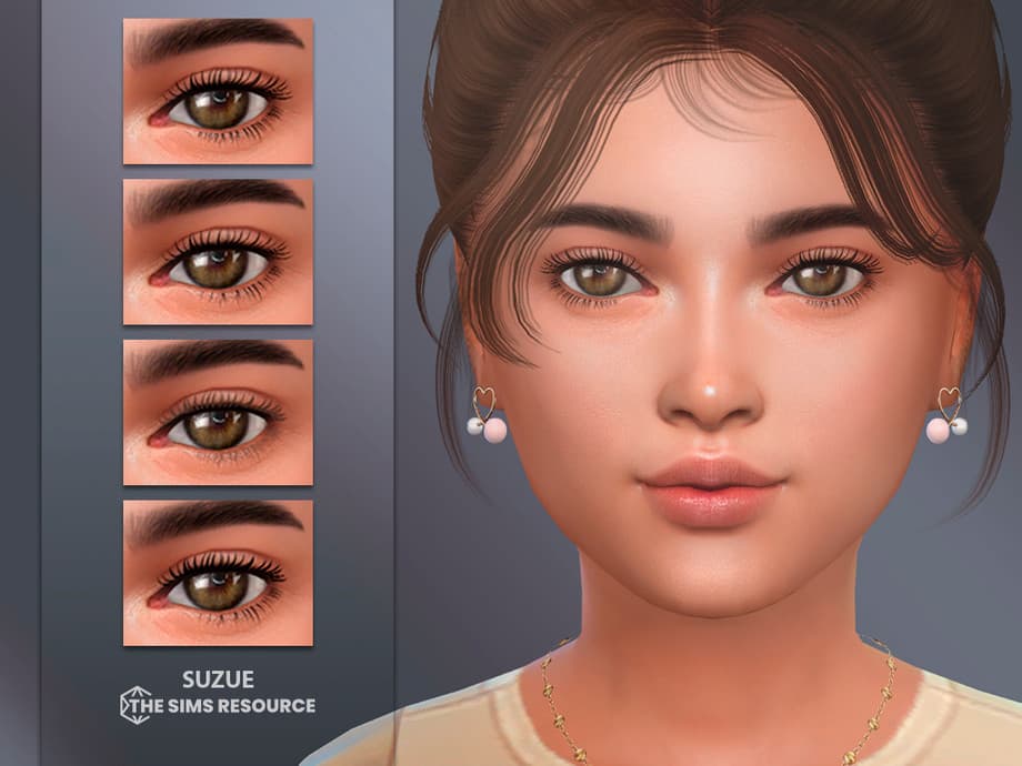 Скриншот мода Ресницы для детей Lisa Eyelashes 3D